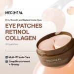 MEDIHEAL 95% Retinol & Collagen Under Eye Patches, Wrinkle Care (60 Count) | wit... - Image 3