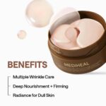 MEDIHEAL 95% Retinol & Collagen Under Eye Patches, Wrinkle Care (60 Count) | wit... - Image 4
