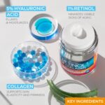 Retinol Cream for Face with Hyaluronic Acid, Day-Night Anti-Aging Moisturizer fo... - Image 7