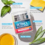 Retinol Cream for Face with Hyaluronic Acid, Day-Night Anti-Aging Moisturizer fo... - Image 9