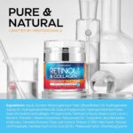 Retinol Cream for Face with Hyaluronic Acid, Day-Night Anti-Aging Moisturizer fo... - Image 10
