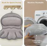 Bath Pillow Luxury Bathtub Pillow, Extra Soft & Comfortable Bath Pillow for Tub ... - Image 7
