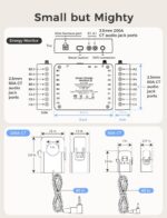Meross Smart Energy Consumption Monitor with 18 Circuit Monitoring, Electricity ... - Image 7