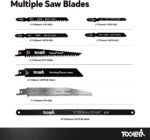 8-In-1 Multi Blades Hand Saw, Drywall, Hacksaw, Jab Saw & Wood Cutter Tool | Bla... - Image 4