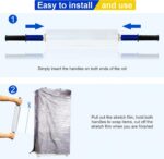 Stretch Film, RAZCC Stretch Wrap Industrial Strength, Shrink Wrap for Pallet Wra... - Image 6