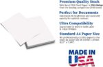 Premium A4 (8.3"x 11.7") Printer Paper - 28lb Bond / 70lb Text (105 gsm) Bright ... - Image 3
