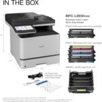 Brother MFC-L8930CDW Business Color Laser All-in-One Printer with Duplex Print, ... - Image 4