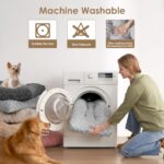 EHEYCIGA Washable Large Dog Bed for Crate 35x23 Inch, Kennel Pad for Dogs Up to ... - Image 4