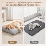EHEYCIGA Washable Large Dog Bed for Crate 35x23 Inch, Kennel Pad for Dogs Up to ... - Image 5