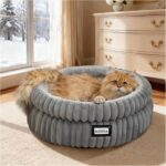 BALANCE Cat Bed Kitten Bed, Washable Round Cat Beds for Indoor Cats, Super Soft ... - Image 9