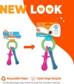 Nylabone Puppy Chew Teething Pacifier Dog Chew Toy, Bacon Flavor, Small | Soothi... - Image 4