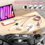 Travel Essentials, 3 USB C Multi Charging Cable with iWatch Charger for Car | Ch... - Image 5