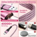 Travel Essentials, 3 USB C Multi Charging Cable with iWatch Charger for Car | Ch... - Image 6