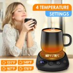 Coffee Mug Warmer - Fastest Heating & Highest Temperature, Coffee Cup Warmer for... - Image 4