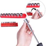 CARTMAN 148-Piece Automotive And Household Tool Set, Red Repair Kit Case | Versa... - Image 6