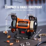 VEVOR Bench Buffer Polisher, Bench Buffer Grinder Polishing & Buffing Machine fo... - Image 5