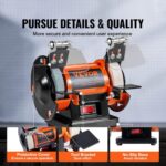 VEVOR Bench Buffer Polisher, Bench Buffer Grinder Polishing & Buffing Machine fo... - Image 6