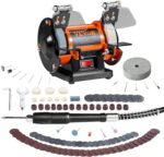 VEVOR Bench Buffer Polisher, Bench Buffer Grinder Polishing & Buffing Machine fo... - Image 10