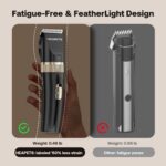 HEAPETS Dog Hair Clippers for Grooming Kit and Dog Paw Trimmer Nail Grinder for ... - Image 7