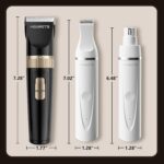 HEAPETS Dog Hair Clippers for Grooming Kit and Dog Paw Trimmer Nail Grinder for ... - Image 10