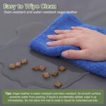 Outdoor Dog Crate Pad, Reversible Waterproof Wipeable Kennel Mat Bed, 35x22 | Wi... - Image 3