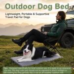 Outdoor Dog Crate Pad, Reversible Waterproof Wipeable Kennel Mat Bed, 35x22 | Wi... - Image 4
