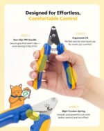 [PETHROOM] Cat Nail Clipper Trimmer for Indoor Cats with Circular Cut Hole (2mm)... - Image 6