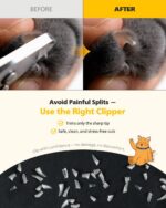[PETHROOM] Cat Nail Clipper Trimmer for Indoor Cats with Circular Cut Hole (2mm)... - Image 7