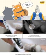 [PETHROOM] Cat Nail Clipper Trimmer for Indoor Cats with Circular Cut Hole (2mm)... - Image 8