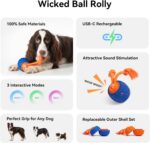 Cheerble Smart Interactive Dog Toy, Wicked Ball Rolly, Automatic Moving, Bouncin... - Image 4