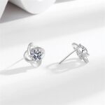 saved for later items overstock outlet Sparkling Full Diamond Stud Earrings for ... - Image 7