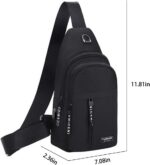 Todays Deals in Clearance, Sling Bag for Women Men, Crossbody Bags, Chest Bag, S... - Image 3