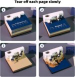 3D calendar 2026, 3D notepad, detachable calendar 2026, pen holder, DIY desktop ... - Image 5