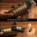 Cryptex Da Vinci Code Mini Cryptex Lock Puzzle Boxes with Hidden Compartments An... - Image 3