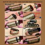 Cryptex Da Vinci Code Mini Cryptex Lock Puzzle Boxes with Hidden Compartments An... - Image 4