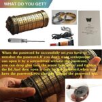 Cryptex Da Vinci Code Mini Cryptex Lock Puzzle Boxes with Hidden Compartments An... - Image 7