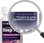 HealthA2Z Sleep Aid, Diphenhydramine HCl 25mg Softgels, Supports Deeper, Restful... - Image 3