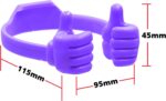 Honsky Thumbs-up Cell Phone Stand Holder,Tablet Stand Cradle for Desk Desktop Sm... - Image 4