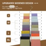 ZEDODIER Legging Organizer for Closet Hanging, Rotatable Yoga Pants Hanger for W... - Image 3