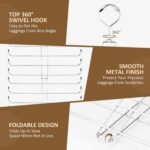 ZEDODIER Legging Organizer for Closet Hanging, Rotatable Yoga Pants Hanger for W... - Image 6
