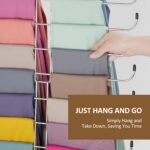 ZEDODIER Legging Organizer for Closet Hanging, Rotatable Yoga Pants Hanger for W... - Image 7
