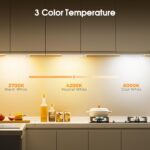 Under Cabinet Rechargeable Dimmable Lighting: 3 Color Temperature Motion Sensor ... - Image 8