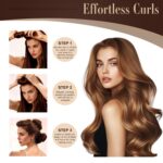 Heatless Curlers, Heatless Curls Overnight Set for Women, Soft Hair Curlers to S... - Image 3