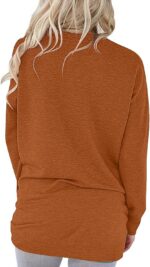 onlypuff Long Sleeve Tunic Top for Women Casual Loose Fitting Fall Fashion Cloth... - Image 5