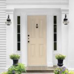 Glidden Total 1 gal. Seriously Sand/Beige Semi-Gloss Exterior Paint with Primer - Image 3