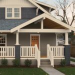 Glidden Total 1 gal. Seriously Sand/Beige Semi-Gloss Exterior Paint with Primer - Image 5