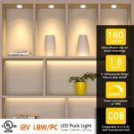 VST Under Cabinet Lights CCT 3000K-6000K, Puck Lights Color Temperature and Brig... - Image 3