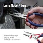 WORKPRO Large Pliers & Wrench Set 6-Piece (10" Water Pump, 10" Slip Joint, 8" Lo... - Image 7