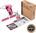 Hi-Spec Small Electric Screwdriver, Mini Drill Set, Rechargeable 3.6V Cordless S... - Image 8