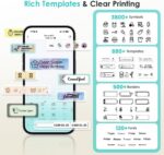 Phomemo Label Maker, D30 Bluetooth Mini Label Maker Machine with Tape, Small Lab... - Image 7
